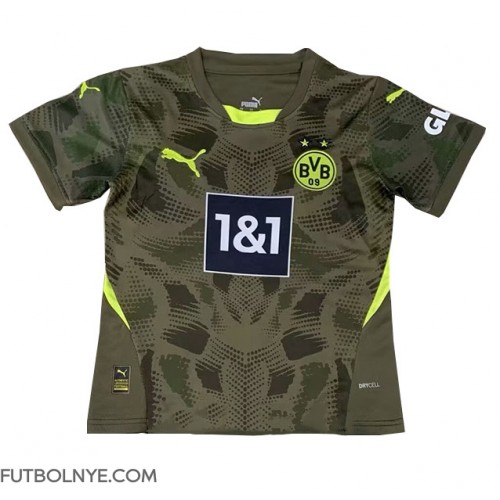 Camiseta Borussia Dortmund Portero Visitante Equipación 2024-25 manga corta